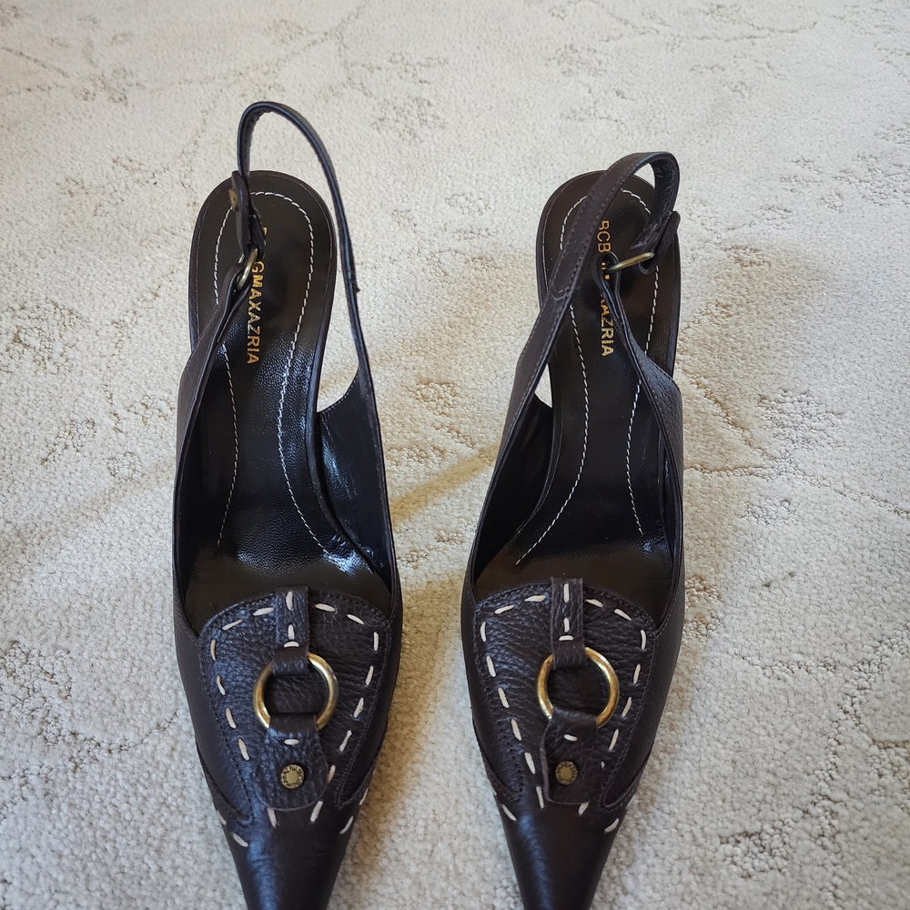 Sam Edelman Espresso Slingback Heels